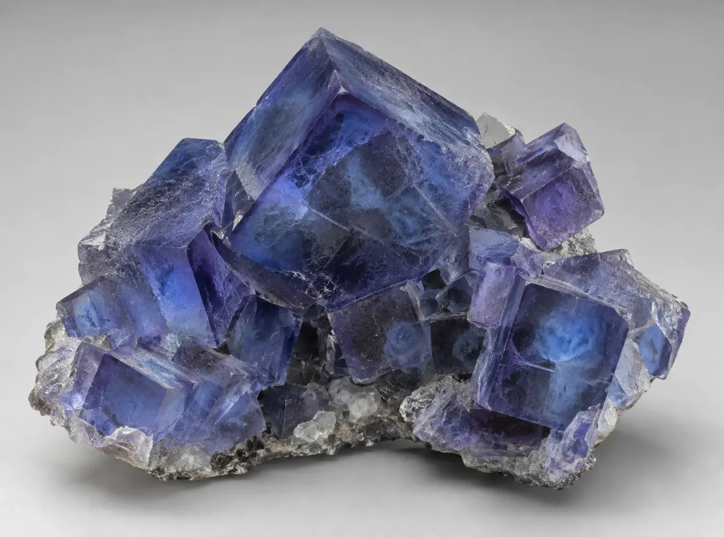 Blue Fluorite Cube Group · Archive Blue